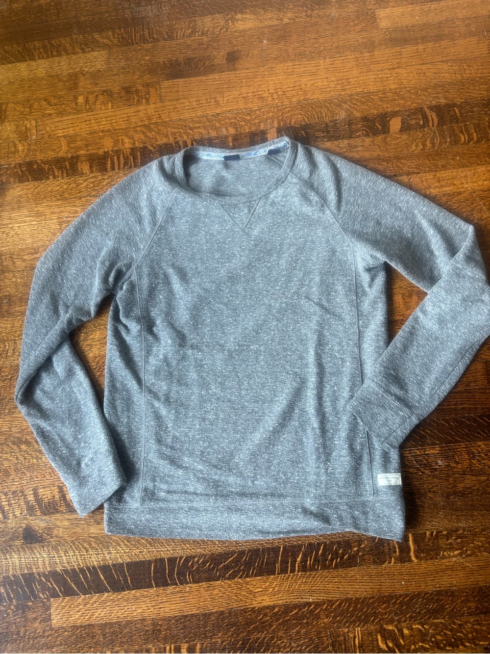 Scotch & Soda Men's Heather Gray Crewneck Sweatshirt